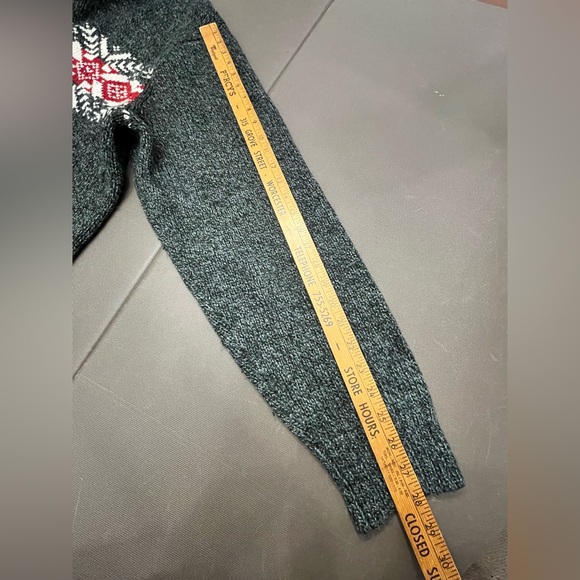 IZOD Sweater Wool Blend Fair Isle Xmas Holidays Chunky Grandpa Men’s 3XLT - Picture 3 of 7